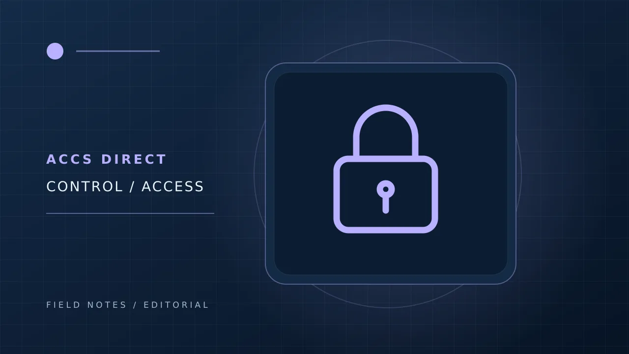 Original illustration of a secure access lock for account handoffs